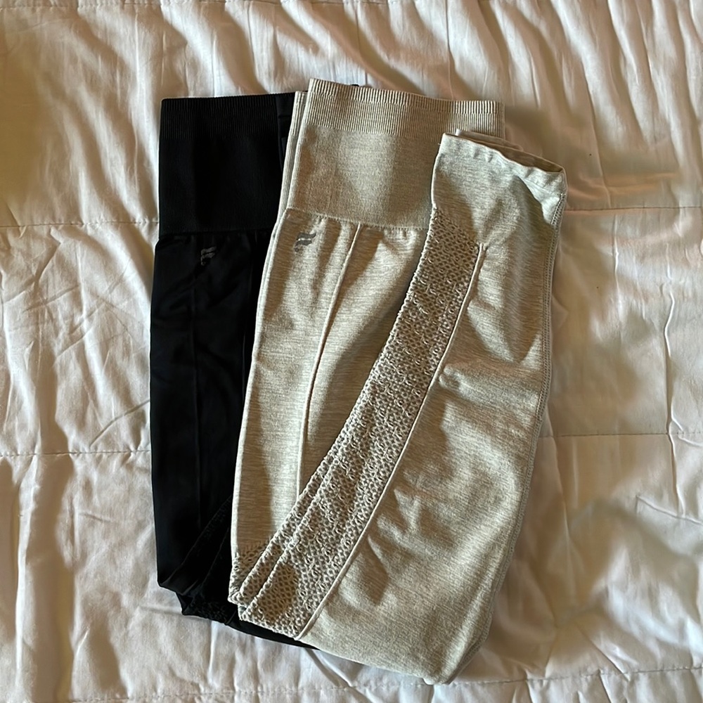 Two fabletic 3/4 length leggings